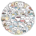Lot 60 Stickers Chiikawa