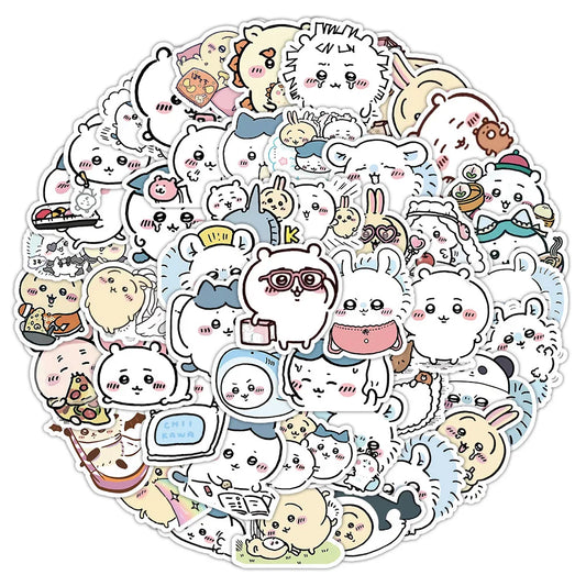 Lot 60 Stickers Chiikawa