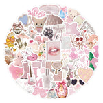 Pack 60 Stickers Coquette
